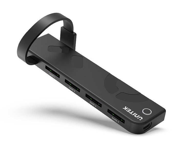 Zdjęcie produktu: Czytnik 4 kart Unitek do gier Nintendo Switch (G1002D)