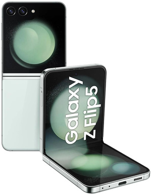 Miniatura produktu: Smartfon Samsung Galaxy Z Flip5 8GB/512GB miętowy + Powerbank 20000mAh
