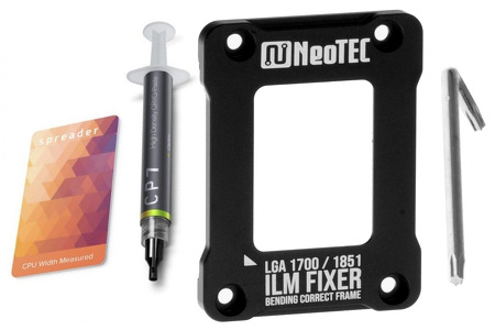 Miniatura produktu: Zestaw ramka montażowa NeoTEC ILM Fixer LGA 1700 / 1851 i pasta Cryorig CR-CP7