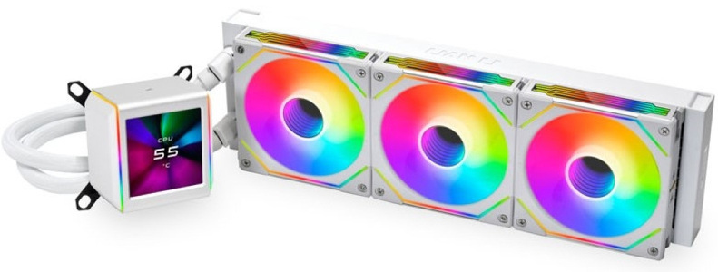 Miniatura produktu: Chłodzenie wodne Lian Li GALAHAD II LCD 360 SL-INF White ARGB