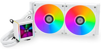 Chłodzenie wodne Lian Li GALAHAD II LCD 280 White ARGB