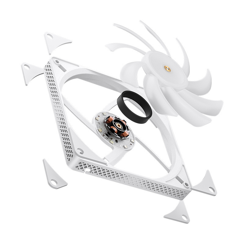 Wentylator Jonsbo HF1415 Slim PWM 140mm White Wentylator Jonsbo HF1415 Slim PWM 140mm White