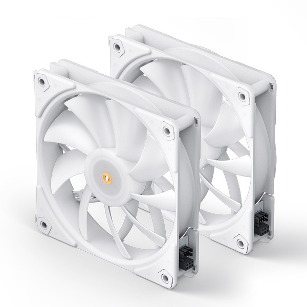 Zdjęcie produktu: Wentylator Jonsbo HF1415 PWM ARGB 120mm White (zestaw 2 szt) Zdjęcie produktu: Wentylator Jonsbo HF1415 PWM ARGB 120mm White (zestaw 2 szt)