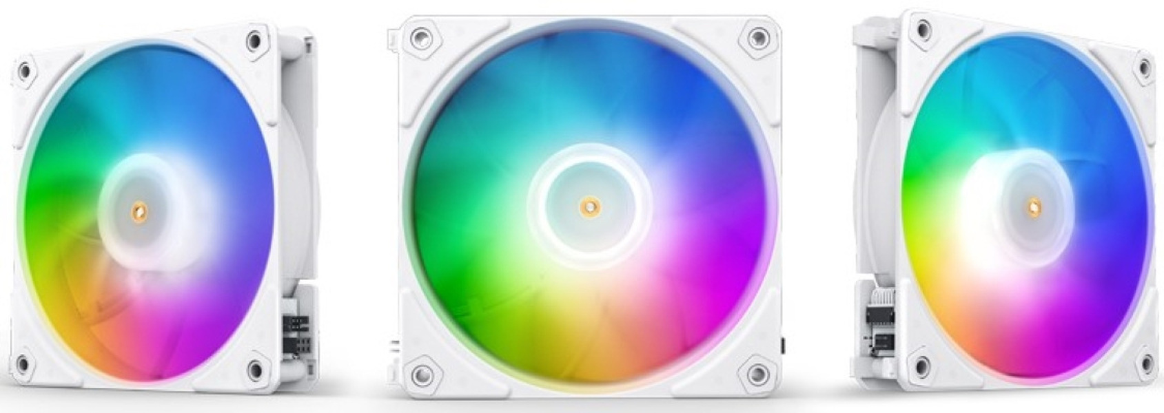 Zdjęcie produktu: Wentylator Jonsbo HF1415 PWM ARGB 120mm White (zestaw 3 szt) Zdjęcie produktu: Wentylator Jonsbo HF1415 PWM ARGB 120mm White (zestaw 3 szt)