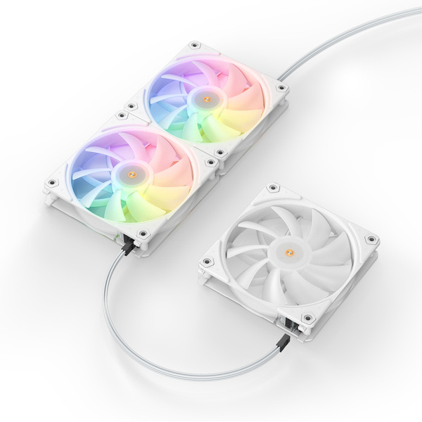 Zdjęcie produktu: Wentylator Jonsbo HF1415 PWM ARGB 120mm White (zestaw 3 szt) Zdjęcie produktu: Wentylator Jonsbo HF1415 PWM ARGB 120mm White (zestaw 3 szt)