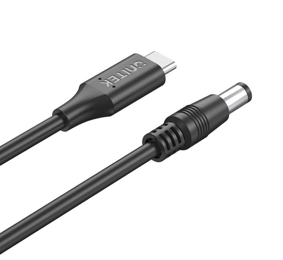 Unitek do laptopów 65W USB-C/DC5,5mm
