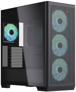 Miniatura produktu: Obudowa APNX C1 Tempered Glass Black