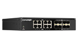 Miniatura zdjęcia: Qnap QSW-3216R-8S8T 16-portowy przełącznik 8x 10GbE SFP+, 8x 10GbE RJ45,