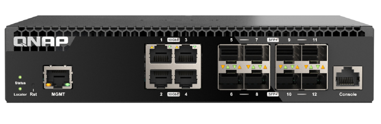 Qnap QSW-M3212R-8S4T 12-portowy przełącznik