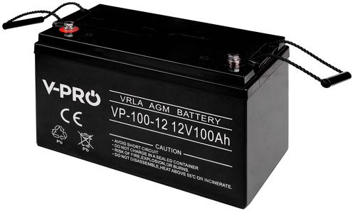 Miniatura produktu: Volt Akumulator AGM VPRO 12V 100Ah (6AKUAGM100)