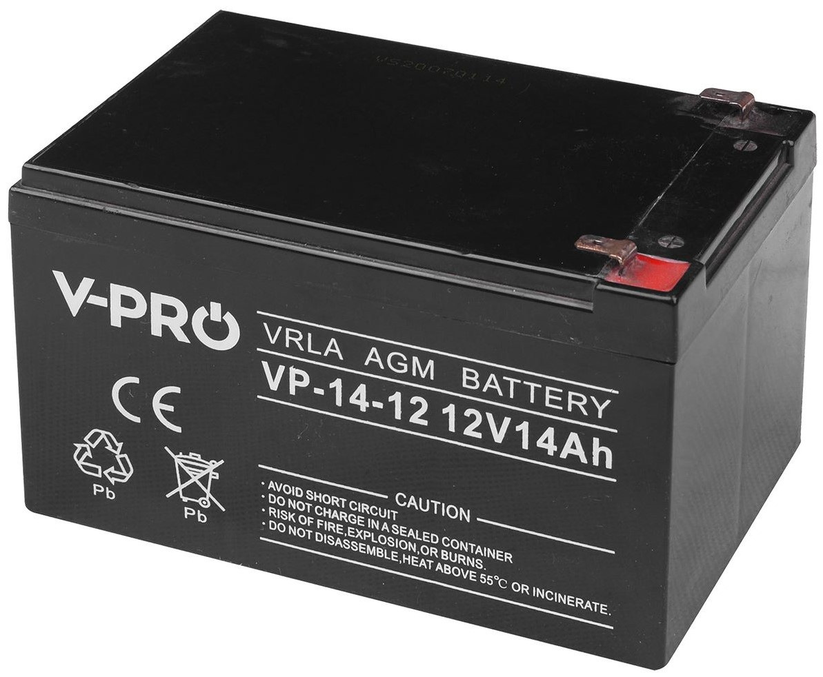 Volt AGM VPRO 12V 14Ah (6AKUAGM014)