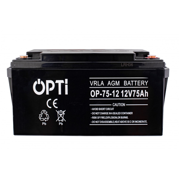 Zdjęcie produktu: Volt AGM Opti 12V 75Ah (6AKUV075AG)