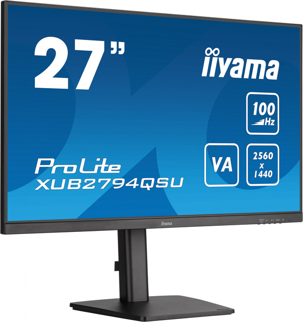Zdjęcie produktu: iiyama ProLite XUB2794QSU-B6 27" QHD VA -PIVOT z gwarancją iiyama 3 lata - zero martwych pikseli 30 dni Zdjęcie produktu: iiyama ProLite XUB2794QSU-B6 27" QHD VA -PIVOT z gwarancją iiyama 3 lata - zero martwych pikseli 30 dni