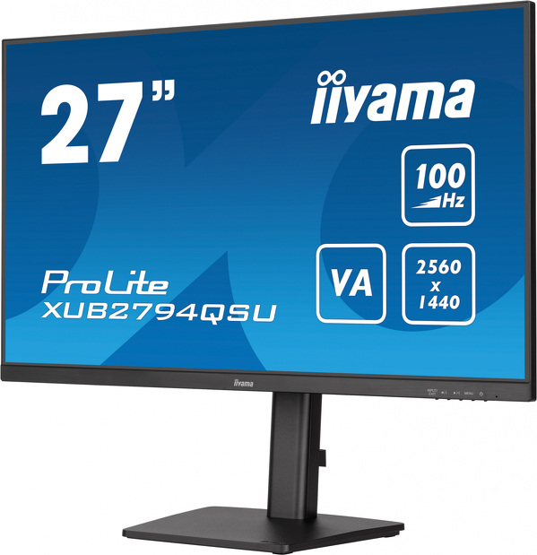 Zdjęcie produktu: iiyama ProLite XUB2794QSU-B6 27" QHD VA -PIVOT z gwarancją iiyama 3 lata - zero martwych pikseli 30 dni Zdjęcie produktu: iiyama ProLite XUB2794QSU-B6 27" QHD VA -PIVOT z gwarancją iiyama 3 lata - zero martwych pikseli 30 dni