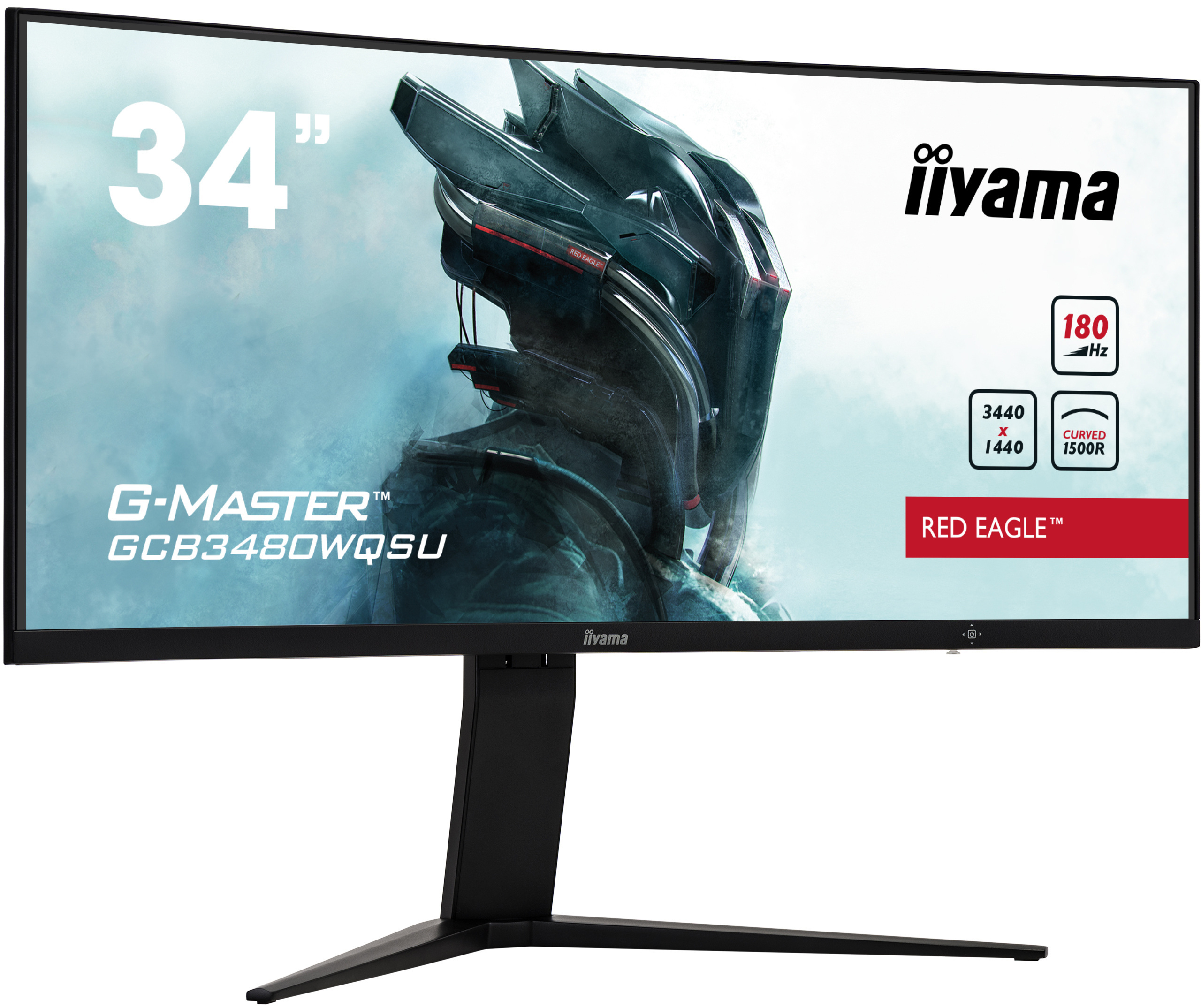 iiyama GCB3480WQSU-B1 Red Eagle 34" QHD VA 165Hz 0.8ms FreeSync PIVOT - z gwarancją iiyama 3 lata - zero martwych pikseli 30 dni iiyama GCB3480WQSU-B1 Red Eagle 34" QHD VA 165Hz 0.8ms FreeSync PIVOT - z gwarancją iiyama 3 lata - zero martwych pikseli 30 dni