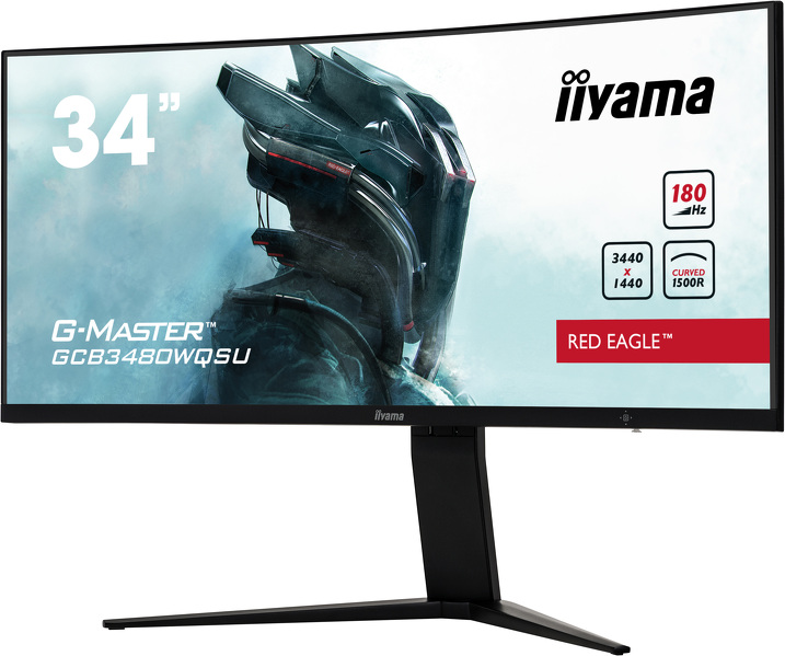 Zdjęcie produktu: iiyama GCB3480WQSU-B1 Red Eagle 34" QHD VA 165Hz 0.8ms FreeSync PIVOT - z gwarancją iiyama 3 lata - zero martwych pikseli 30 dni Zdjęcie produktu: iiyama GCB3480WQSU-B1 Red Eagle 34" QHD VA 165Hz 0.8ms FreeSync PIVOT - z gwarancją iiyama 3 lata - zero martwych pikseli 30 dni