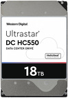Dysk WD Ultrastar DC HC550 WUH721818AL5204 18TB SAS III 512MB