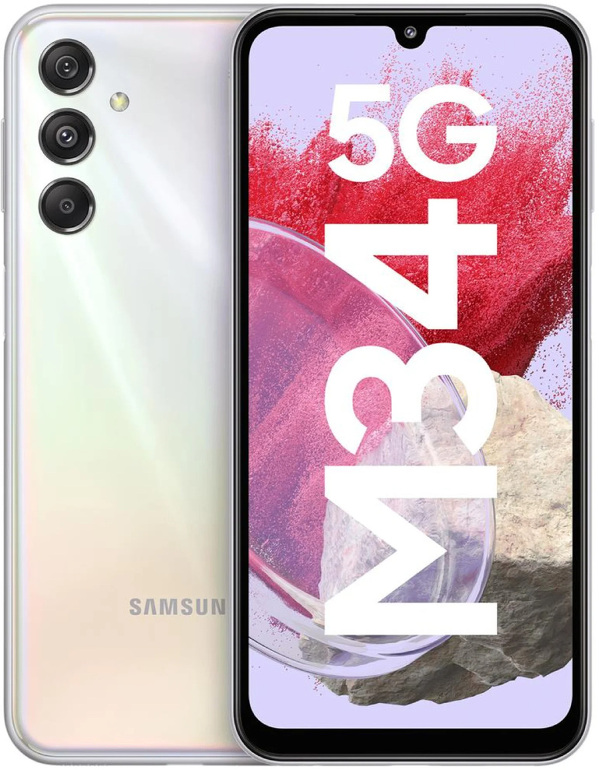 Zdjęcie produktu: Smartfon Samsung Galaxy M34 5G 6GB/128GB srebrny