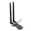 Miniatura zdjęcia: Karta sieciowa ORICO WiFi 6 2,4GHz i 5GHz na PCI-E, Bluetooth 5.0 (PTR-XTU-BK-BP)