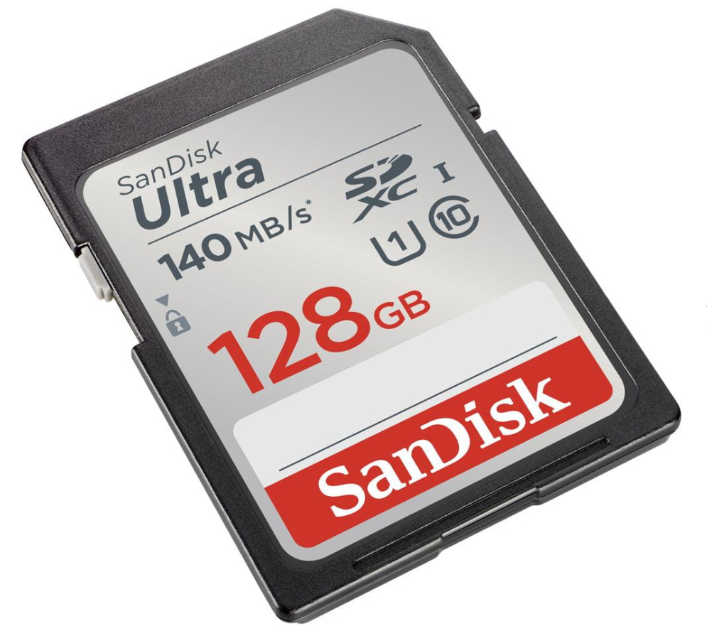 SanDisk Ultra SDXC 128GB SDSDUNB-128G-GN6IN