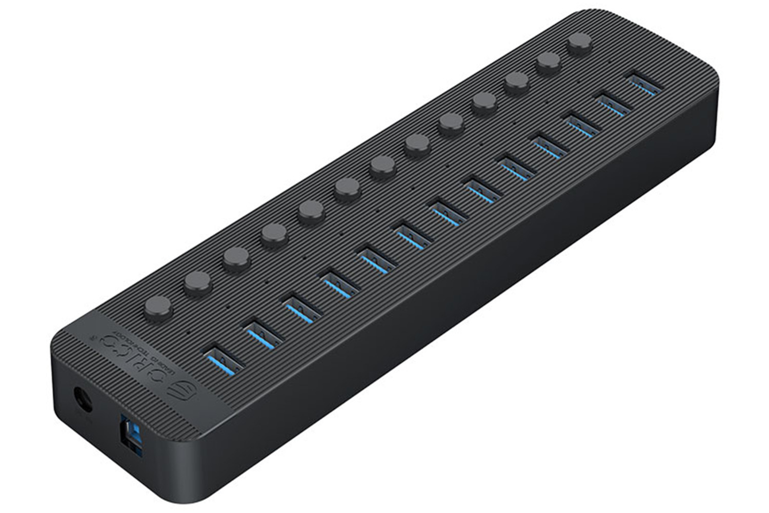 Hub USB-A Orico 13x USB 3.1 5Gbps BC 1.2 60W - czarny (CT2U3-13AB-EU-BK-BP)