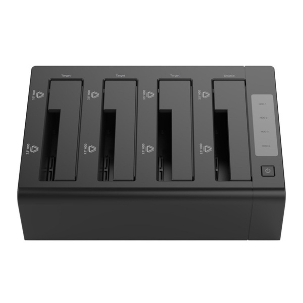Zdjęcie produktu: Stacja dokująca na 4 x dysk 2,5"/3,5" HDD/SSD ORICO USB 5Gbps (6648US3-C-V1-EU-BK) Zdjęcie produktu: Stacja dokująca na 4 x dysk 2,5"/3,5" HDD/SSD ORICO USB 5Gbps (6648US3-C-V1-EU-BK)