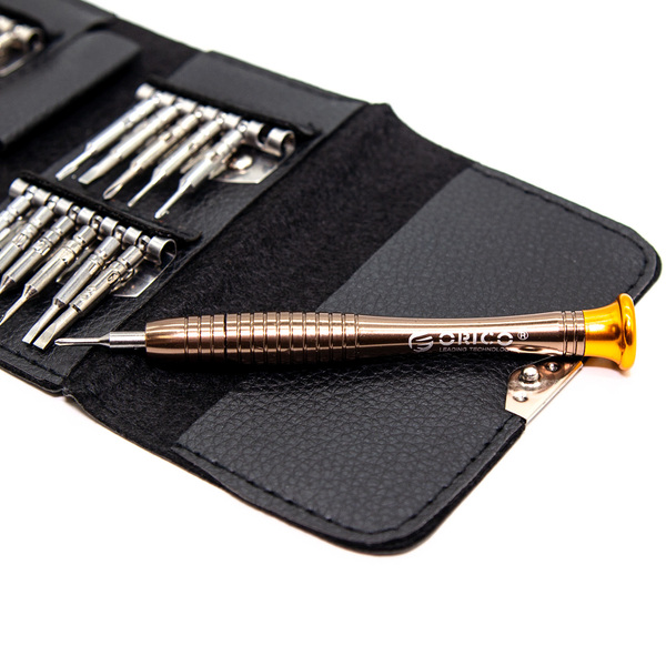 Zdjęcie produktu: Zestaw narzędzi precyzyjnych Orico 24 elementy (ST1-BK) Zdjęcie produktu: Zestaw narzędzi precyzyjnych Orico 24 elementy (ST1-BK)