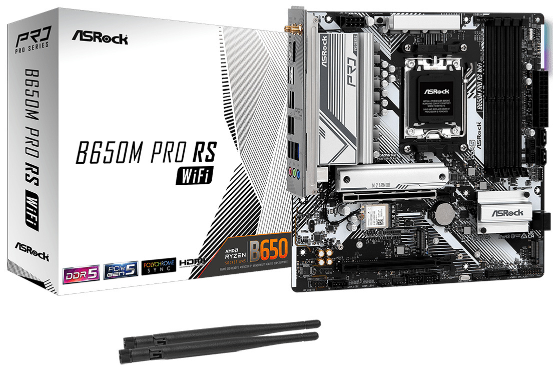 Płyta główna ASRock B650M PRO RS WIFI AM5