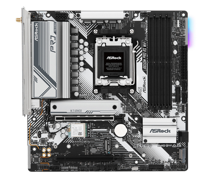 Zdjęcie produktu: Płyta główna ASRock B650M PRO RS WIFI AM5