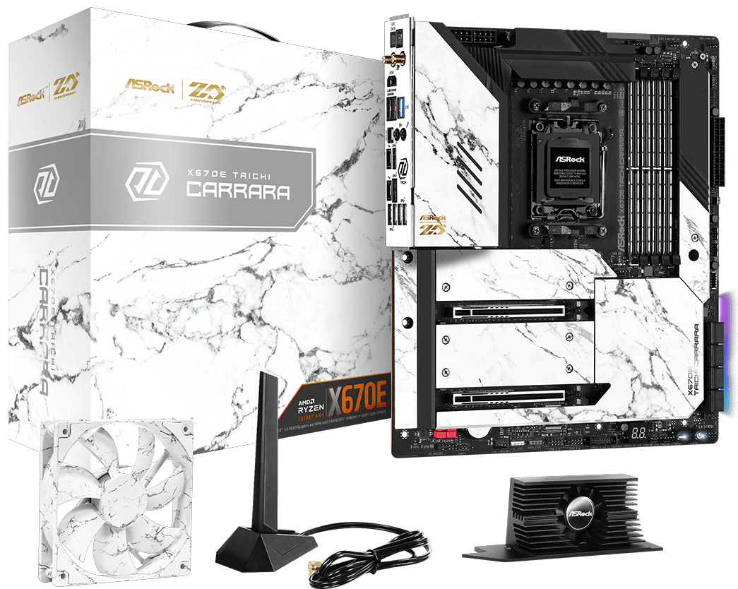 Płyta główna ASRock X670E Taichi Carrara AM5 Płyta główna ASRock X670E Taichi Carrara AM5