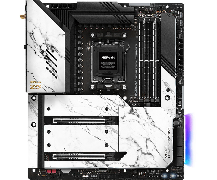 Zdjęcie produktu: Płyta główna ASRock X670E Taichi Carrara AM5 Zdjęcie produktu: Płyta główna ASRock X670E Taichi Carrara AM5