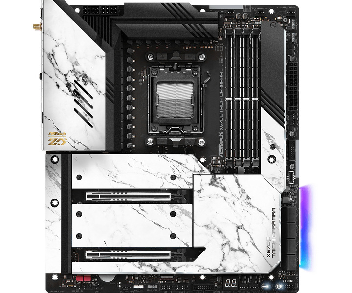 Zdjęcie produktu: Płyta główna ASRock X670E Taichi Carrara AM5 Zdjęcie produktu: Płyta główna ASRock X670E Taichi Carrara AM5