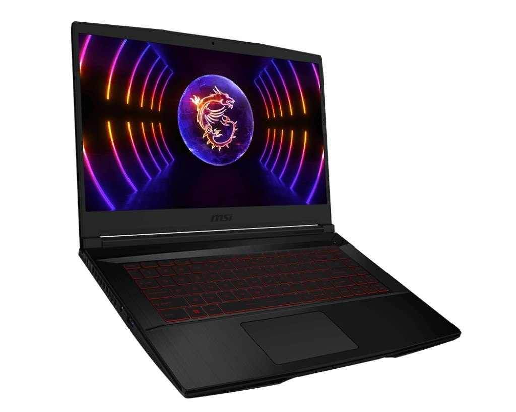 Laptop MSI GF63 Thin GF63 12UC-1045XPL 15,6" 144Hz i5-12450H 512GB-SSD 16GB RTX 3050-4GB NoOS