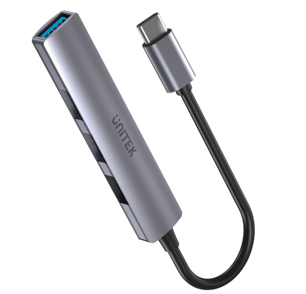 Zdjęcie produktu: Unitek HUB USB TYP-C (H1208B)