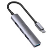 Miniatura zdjęcia: Unitek HUB USB TYP-C (H1208B)