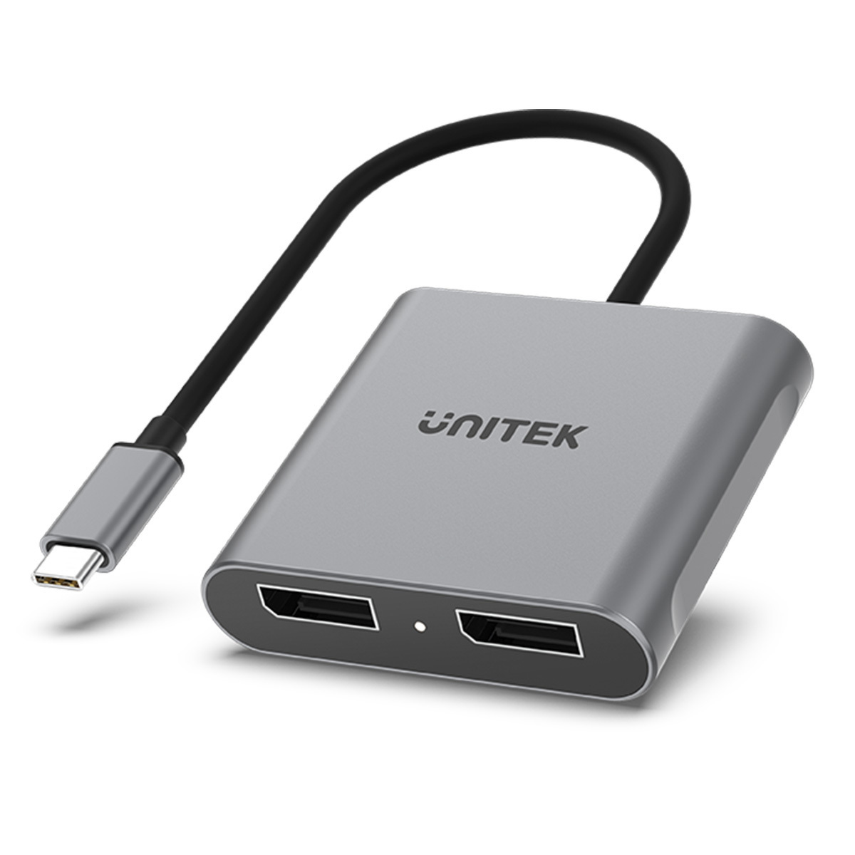 Unitek Adapter USB TYP-C na 2xDP 8K V1404A