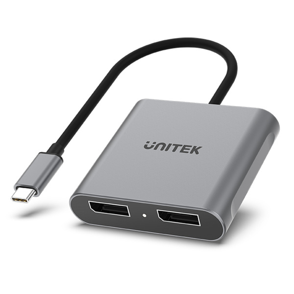 Zdjęcie produktu: Unitek Adapter USB TYP-C na 2xDP 8K V1404A