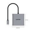 Miniatura zdjęcia: Unitek Adapter USB TYP-C na 2xDP 8K V1404A