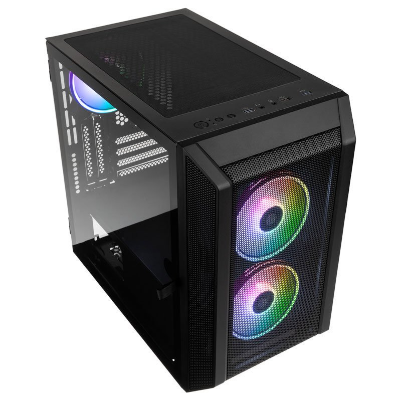Kolink Citadel Mesh RGB TG Micro-ATX czarna