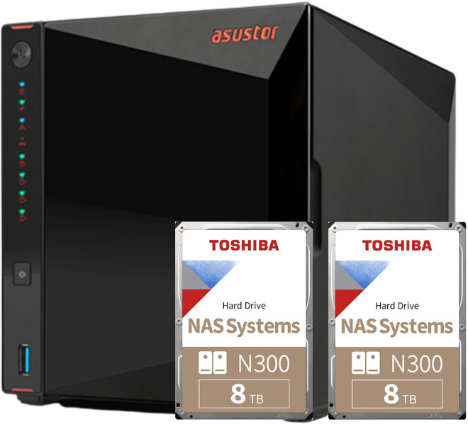 Zdjęcie produktu: Serwer plików Asustor NIMBUSTOR 4 AS5304T 4-bay, Intel Celeron J4105 Czterordzeniowy 1.5GHz, 4GB RAM DDR4. 2x2.5 GbE LAN, 3x USB 3.2. HDMI 2.0a + 2x 8TB HDWG480UZSVA Zdjęcie produktu: Serwer plików Asustor NIMBUSTOR 4 AS5304T 4-bay, Intel Celeron J4105 Czterordzeniowy 1.5GHz, 4GB RAM DDR4. 2x2.5 GbE LAN, 3x USB 3.2. HDMI 2.0a + 2x 8TB HDWG480UZSVA