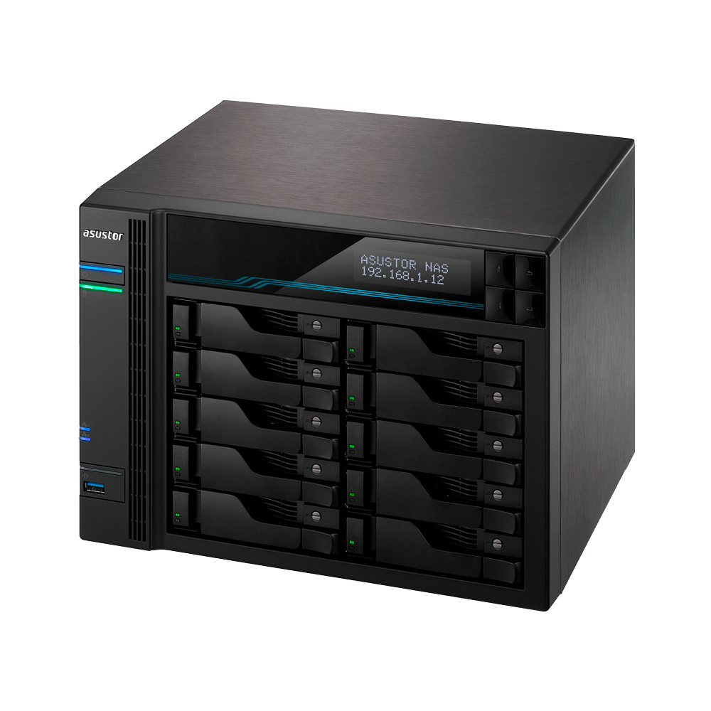 Asustor LOCKERSTOR 10 AS6510T + 2x N300 4TB Asustor LOCKERSTOR 10 AS6510T + 2x N300 4TB