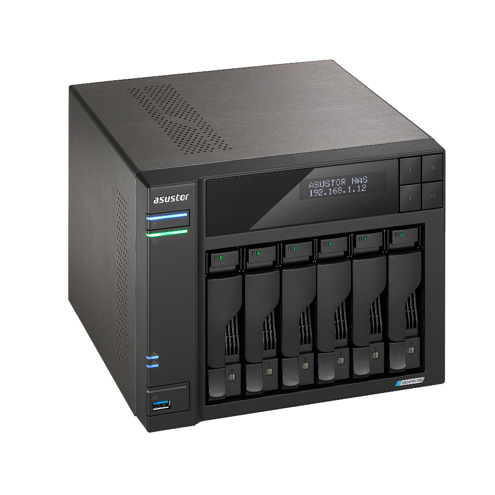 Asustor LOCKERSTOR 6 AS6706T + 2x N300 4TB
