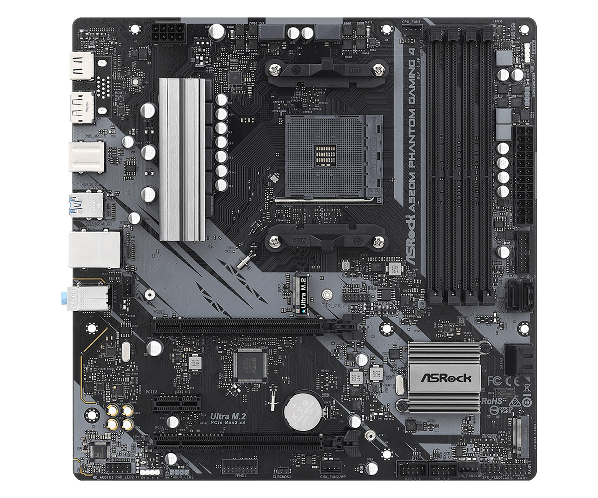 ASRock A520M PHANTOM GAMING 4 AM4