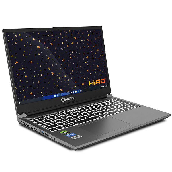 Zdjęcie produktu: Laptop Hiro K570 15,6" 144Hz i7-13700H 1TB-SSD 32GB RTX 4070-8GB DLSS 3 Win11 3Y