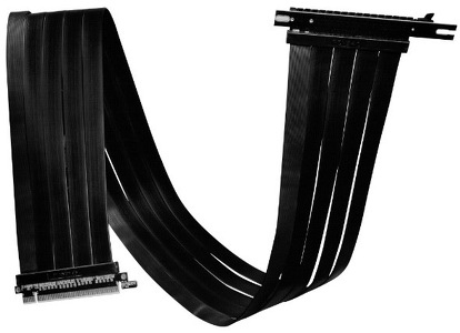 Miniatura produktu: Kabel Lian Li PW-PCIV-4-90X PCIe 4.0 Riser 900mm, czarny