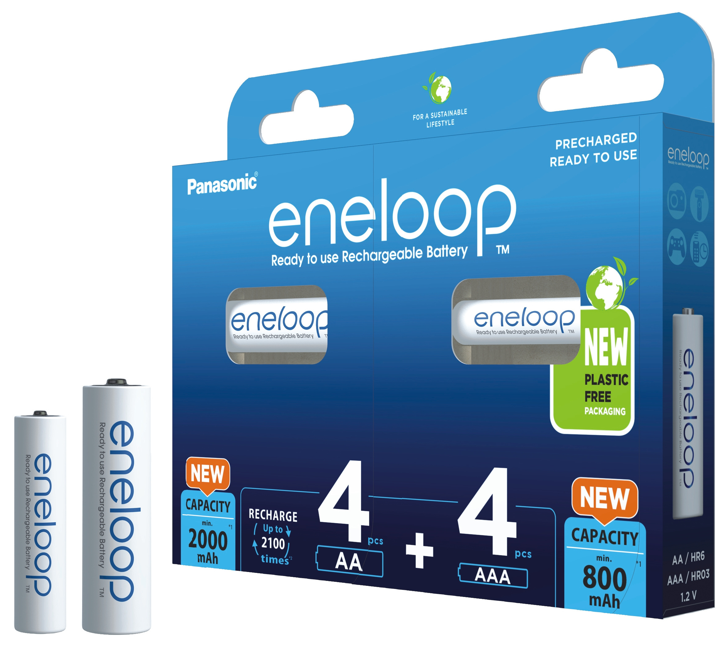 Panasonic Eneloop Mix (BK-KJMCDE44E)