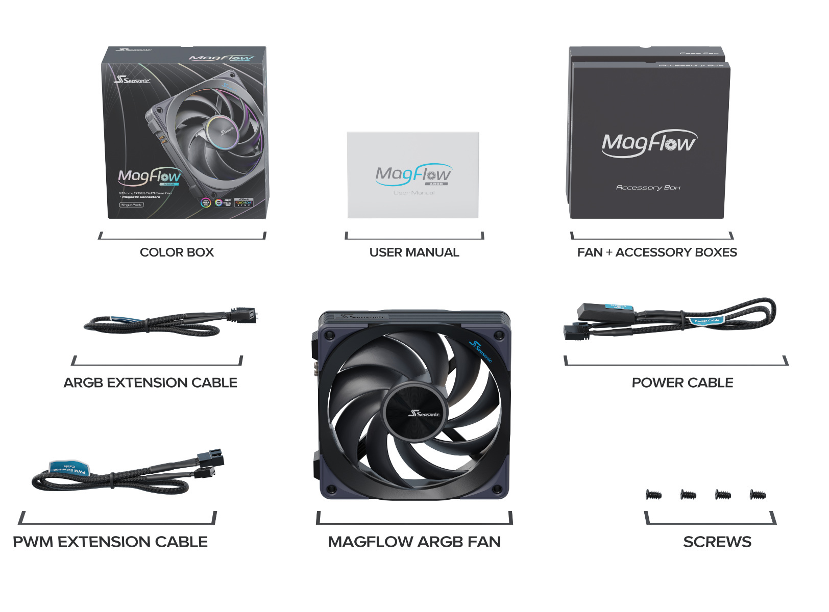 Seasonic MagFlow 120mm ARGB PWM