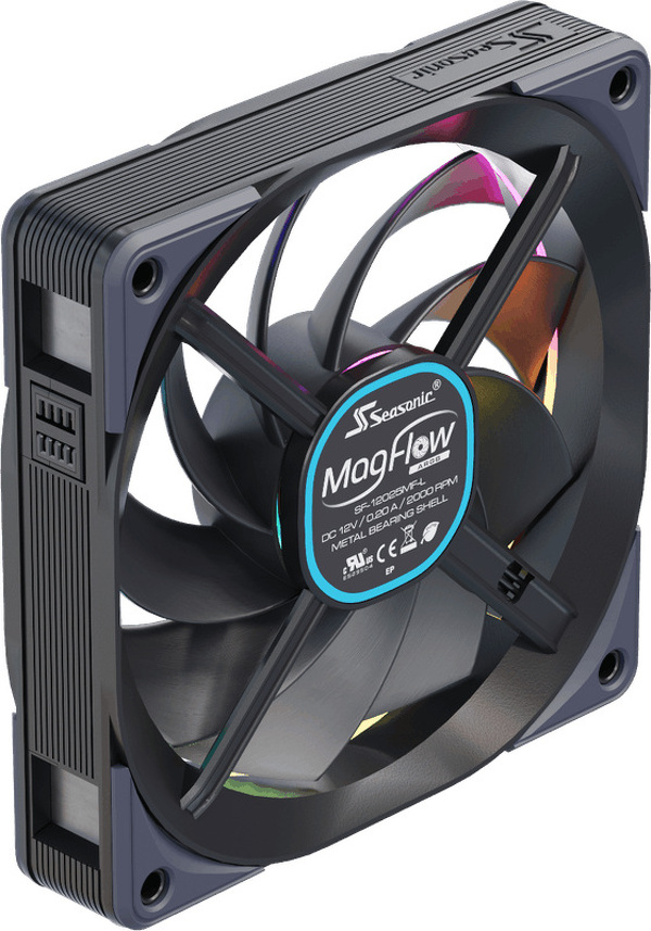 Zdjęcie produktu: Seasonic MagFlow 120mm ARGB PWM