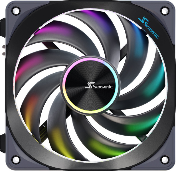 Zdjęcie produktu: Seasonic MagFlow 120mm ARGB PWM (3 szt.)