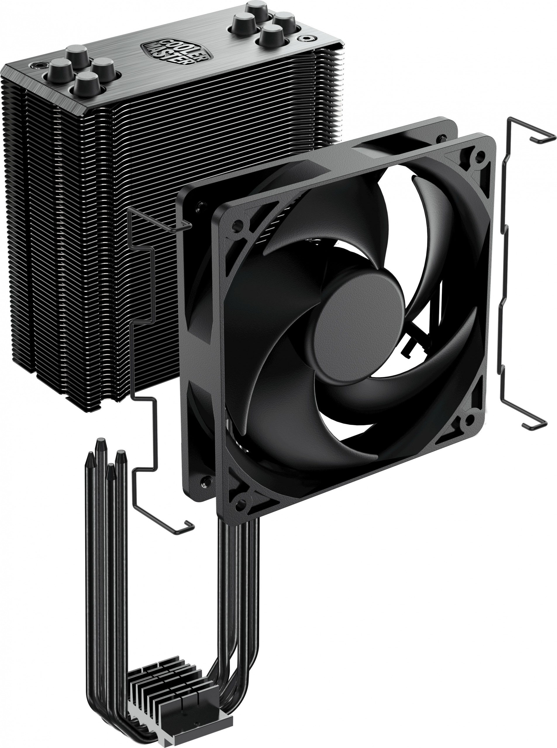 Chłodzenie procesora Cooler Master Hyper 212 Black Edition LGA1700 PWM Chłodzenie procesora Cooler Master Hyper 212 Black Edition LGA1700 PWM